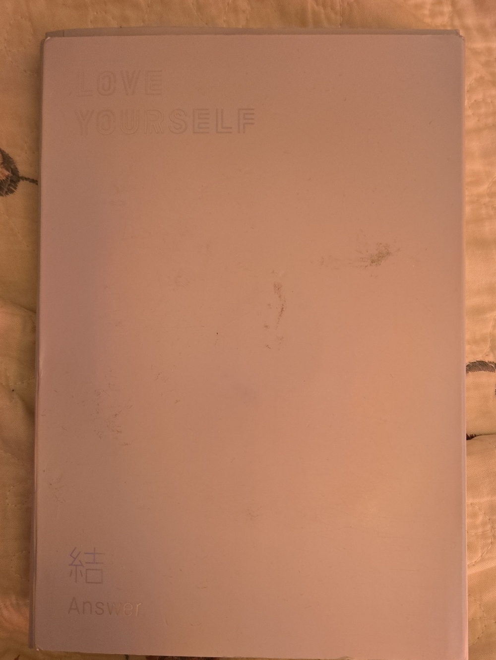 LOVE YOURSELF 'Answer' Silver Album - BTS